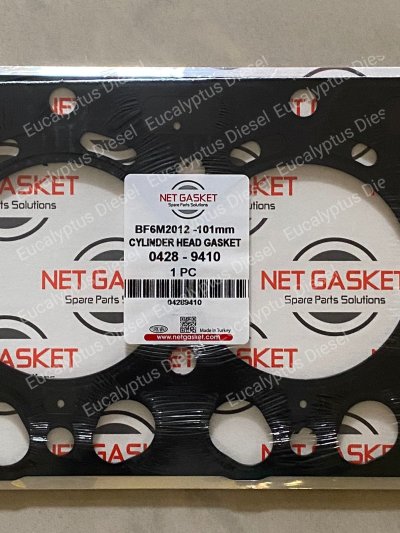 GASKET HEAD DEUTZ 2012-6 04285287 04289410 613799010 NET GASKET