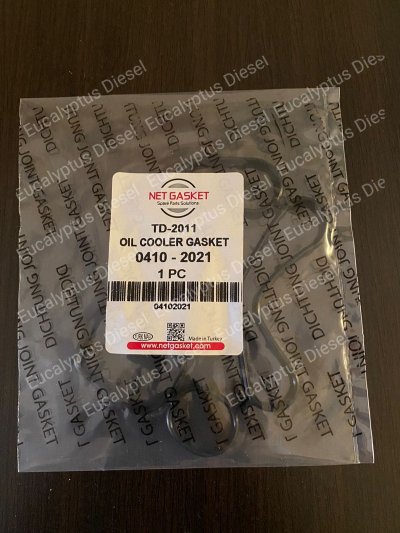 GASKET OIL COOLER DEUTZ TD2011L04W 04102021 NET GASKET