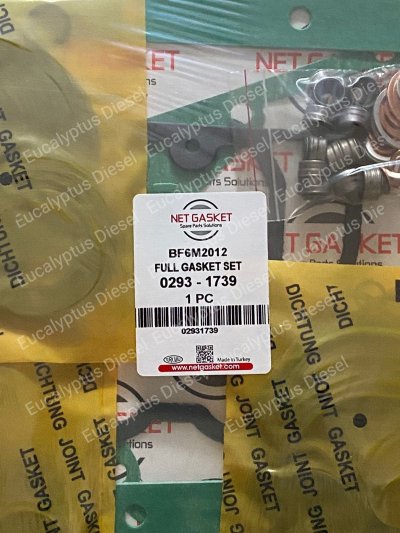 GASKET SET DEUTZ BF6M2012 02931739 04204453 012906102 NET GASKET