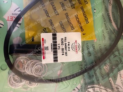 GASKET SET DEUTZ F4L912 02929646 02929649 02931313 NET GASKET