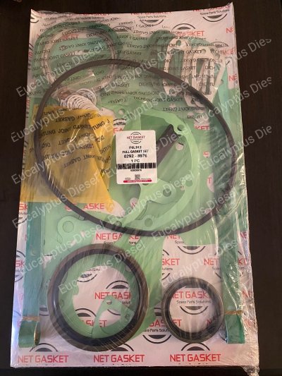 GASKET SET DEUTZ F6L912 02931405 02928976 - NET GASKET
