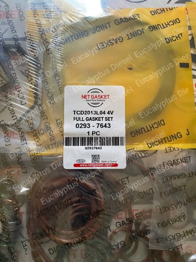 GASKET SET DEUTZ TCD2013L44V 02937643 02937483 013769801 NET GASKET