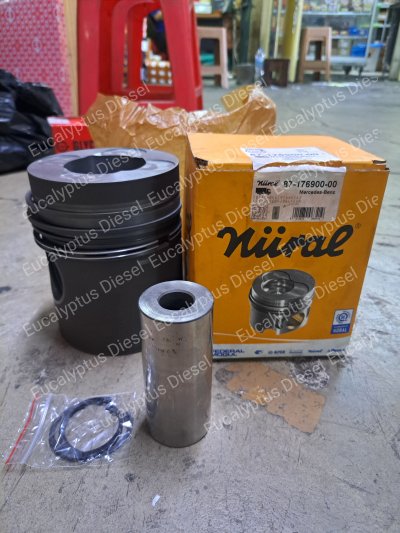 PISTON ASSY MERCY OM355 87176900 0035400 3450301017 3450303717 3450304217- NURAL