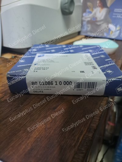 RING PISTON DEUTZ TCD 3.6 L4 800108610000 099RS001380N0 04126014 04124493, 04126014, 0812780000 - KOLBENSHCMIDT