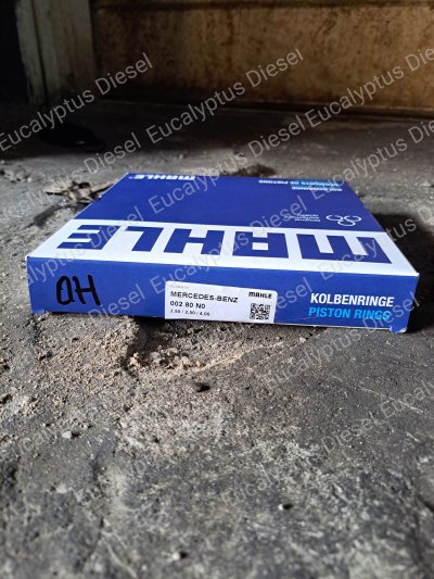 RING PISTON MERCY OM366 00280N0 0874000000 3660300024 3660370916 - MAHLE