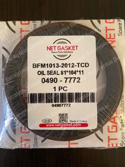 SEAL CRANKSHAFT FRONT DEUTZ 1013 04907772 NET GASKET