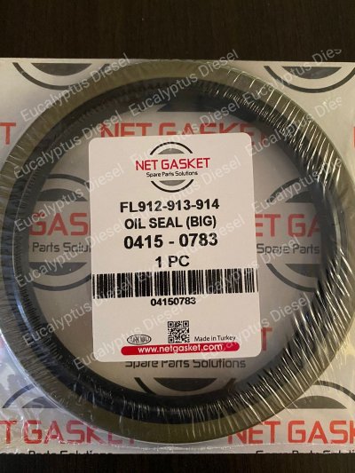 SEAL CRANKSHAFT REAR DEUTZ 912 04230392 02234134 04150783 NET GASKET