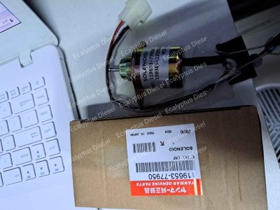 SELENOID YANMAR 119653-77950