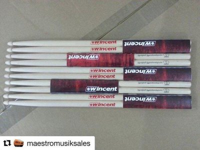 WINCENT W-55FXL - DUA DRUM STANDART HICKORY (TEAR DROP)