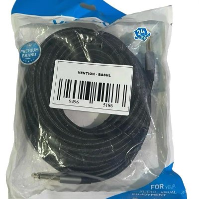 VENTION BASHL - kabel audio aux 6.5mn to 6.5mm male to male @10m