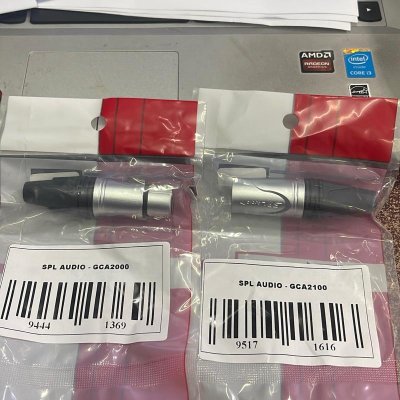 SPL AUDIO GCA  2000 - 3p XLR FEMALE SILVER Connector