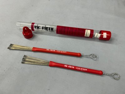 VIC FIRTH LW - STICK BRUSH DS LIVE WIRES