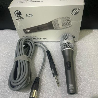 CLIFTON GL6.0S - DYNAMIC MICROPHONE ADA SWITCH INCLUDE KABEL
