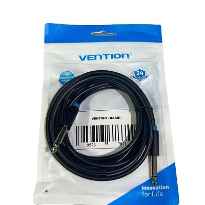 VENTION BAABI - kabel audio 3.5mm trs male to 6.35mm male audio @2mtr