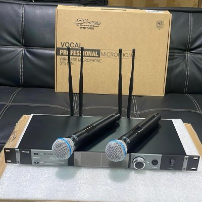 SPL AUDIO WM200 RE - MICROPHONE WIRELESS 2 HANDHELD