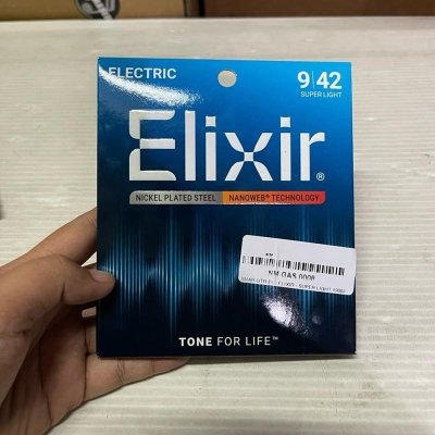 ELIXIR ELEKTRIK GUITAR STRING SUPER LIGHT 12002