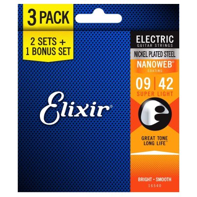 ELIXIR ELECTRIC GUITAR STRING 16540