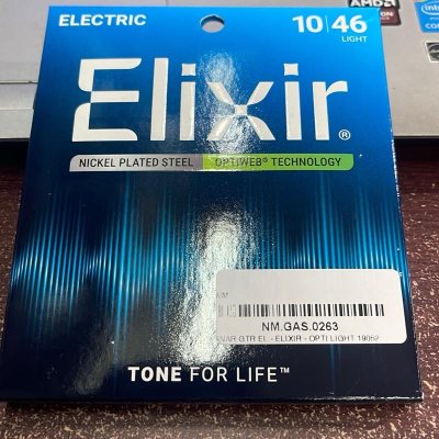 ELIXIR ELEKTRIK GUITAR STRING OPTI LIGHT 19052