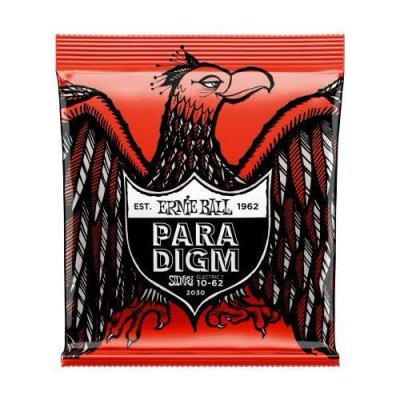 ERNIEBALL PARADIGM SKINNY TOP HEAVY BOTTOM SLINKY ELECTRIC GUITAR STRING, 10-62 (E10-P02030)