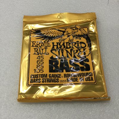 ERNIEBALL HYBRID SLINKY NICKEL WOUND ELECTRIC BASS STRINGS 45-105 (E10-P02833)