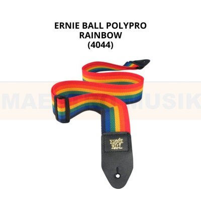 ERNIEBALL RAINBOW POLYPRO GUITAR STRAP