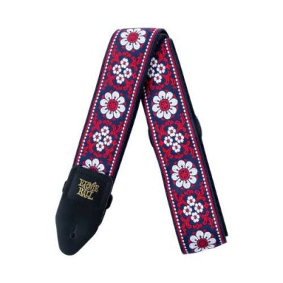 ERNIEBALL MIDNIGHT BLOSSOM JACQUARD STRAP (E10-P04108)