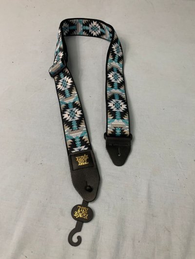 ERNIEBALL JACQUARD GUITAR STRAP, ALBUQUERQUE BLUE (E10-P04609)