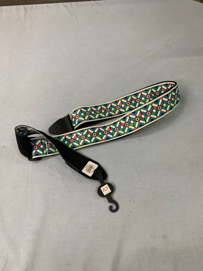ERNIEBALL JACQUARD GUITAR STRAP, KALEIDOSCOPE BLUE (E10-P04659)