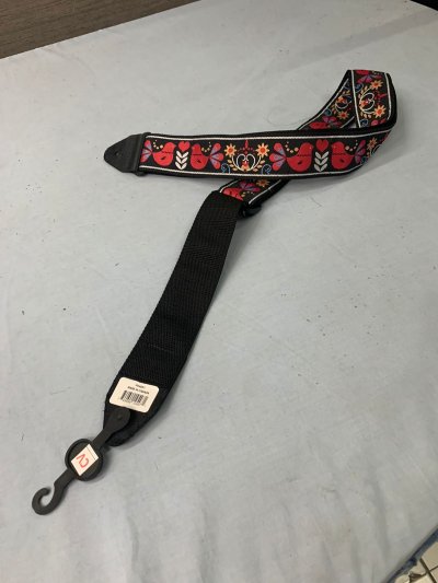 ERNIEBALL JACQUARD GUITAR STRAP, REDBIRD RISING (E10-P04667)