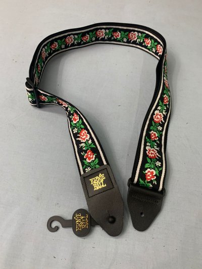 ERNIEBALL JACQUARD GUITAR STRAP, WINTER ROSE (E10-P04668)