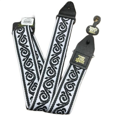 ERNIE BALL 5342 Guitar Strap JACQUARD STRAP BLACK VINE Jacquard Strap, Black Vine