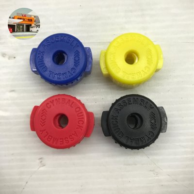 (7048) QUICK RELEASE PLASTIC CAP FOR CYMBAL YELLOW - KUNING