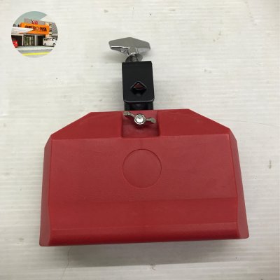 JAM BLOCK BASS PLASTIC BANGER (7080) - MERAH