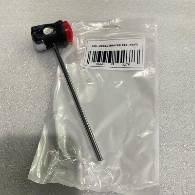 PEDAL BEATER RED (7133)