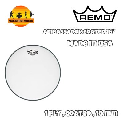 REMO HEAD DRUM BA-0116-00 - SIZE 16"
