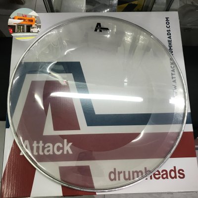 ATTACK BOMBBEAT DRUMHEAD BBNO2-22 - SIZE 22"