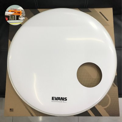 EVANS EQ3 RES SMOOTH WHITE 22 INCH BD22RSW