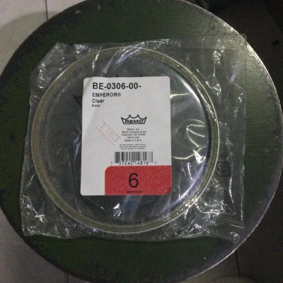 REMO DRUM HEAD W&acute;KING BE-0308-00 6" EMP CLR - SIZE 6"