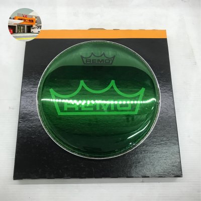 REMO DRUM HEAD COLORTONE BE-0308-CT-GN 8IN EMP, GREEN (BE-0308-CT-GN) - SIZE 8"