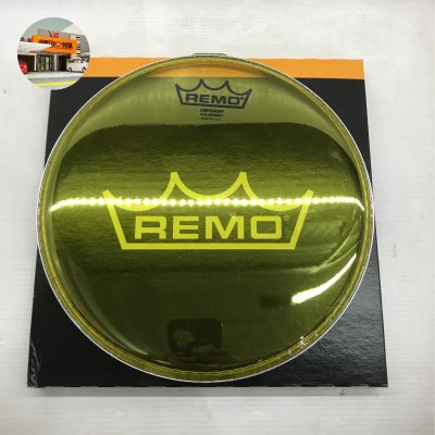 REMO DRUM HEAD COLORTONE BE-0310-CT-YE 10IN EMP, YELLOW - SIZE 10"