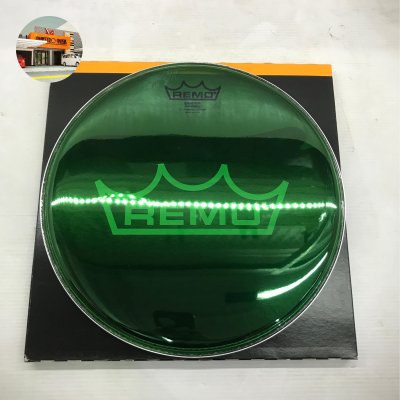 REMO DRUM HEAD COLORTONE BE-0312-CT-GN 12IN EMP, GREEN (BE-0312-CT-GN) - SIZE 12"