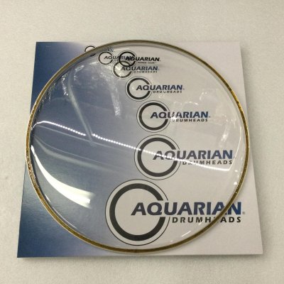AQUARIAN HEAD DRUM CLASSIC CLEAR 14 INCH - SIZE 14"