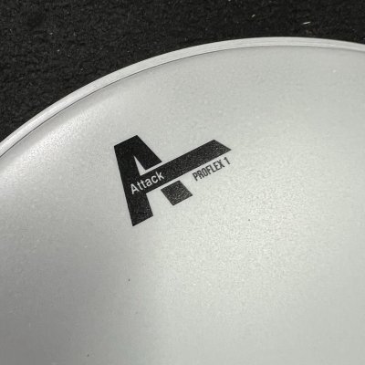 ATTACK 1-PLY CLEAR MEDIUM COATED DRUMHEAD 13INCH DHA13C