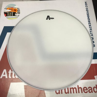 ATTACK PROFLEX2 COATED DRUMHEAD DHA2-18C - SIZE 18"