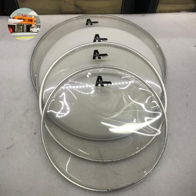 ATTACK DRUMHEAD DHAPACKI - SET 12", 13", 16" CLEAR + 14" COATED
