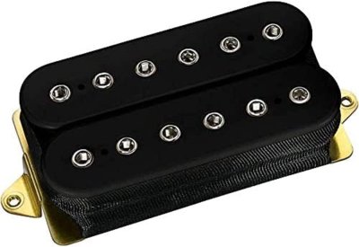 DIMARZIO DP100FBK SUPER DISTORTION HUMBUCKER GUITAR PICKUP, F-SPACED, BLACK