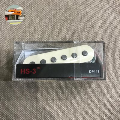 DIMARZIO DP117AW HS-3 GUITAR PICKUP, AGED WHITE