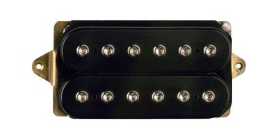 DIMARZIO DP200FBK STEVE MORSE MODEL BRIDGE HUMBUCKER GUITAR PICKUP, F-SPACED, BLACK