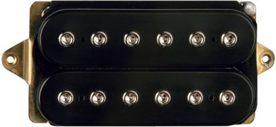 DIMARZIO DP205FBK STEVE MORSE MODEL NECK GUITAR HAMBUCKER PICKUP, F-SPACED, BLACK