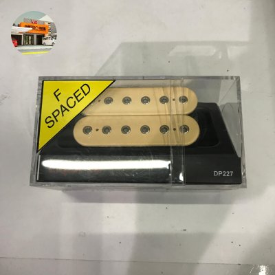 DIMARZIO DP227FCR LIQUIFIRE HUMBUCKER GUITAR PICKUP, F-SPACED, CREAM